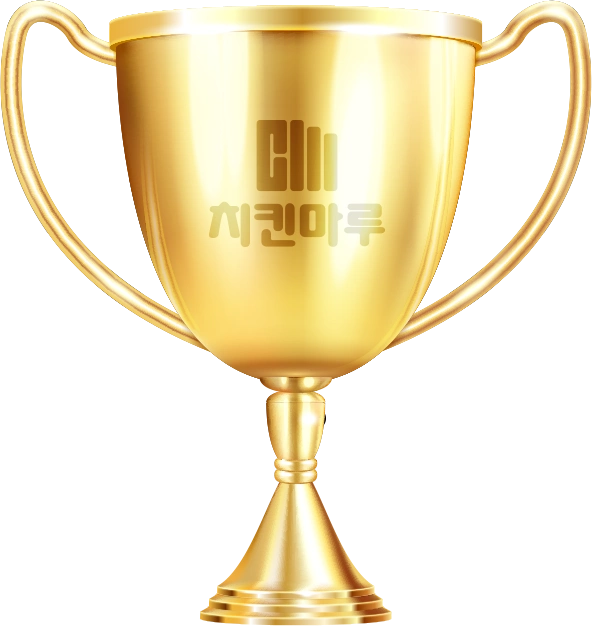 치킨마루 수상 트로피